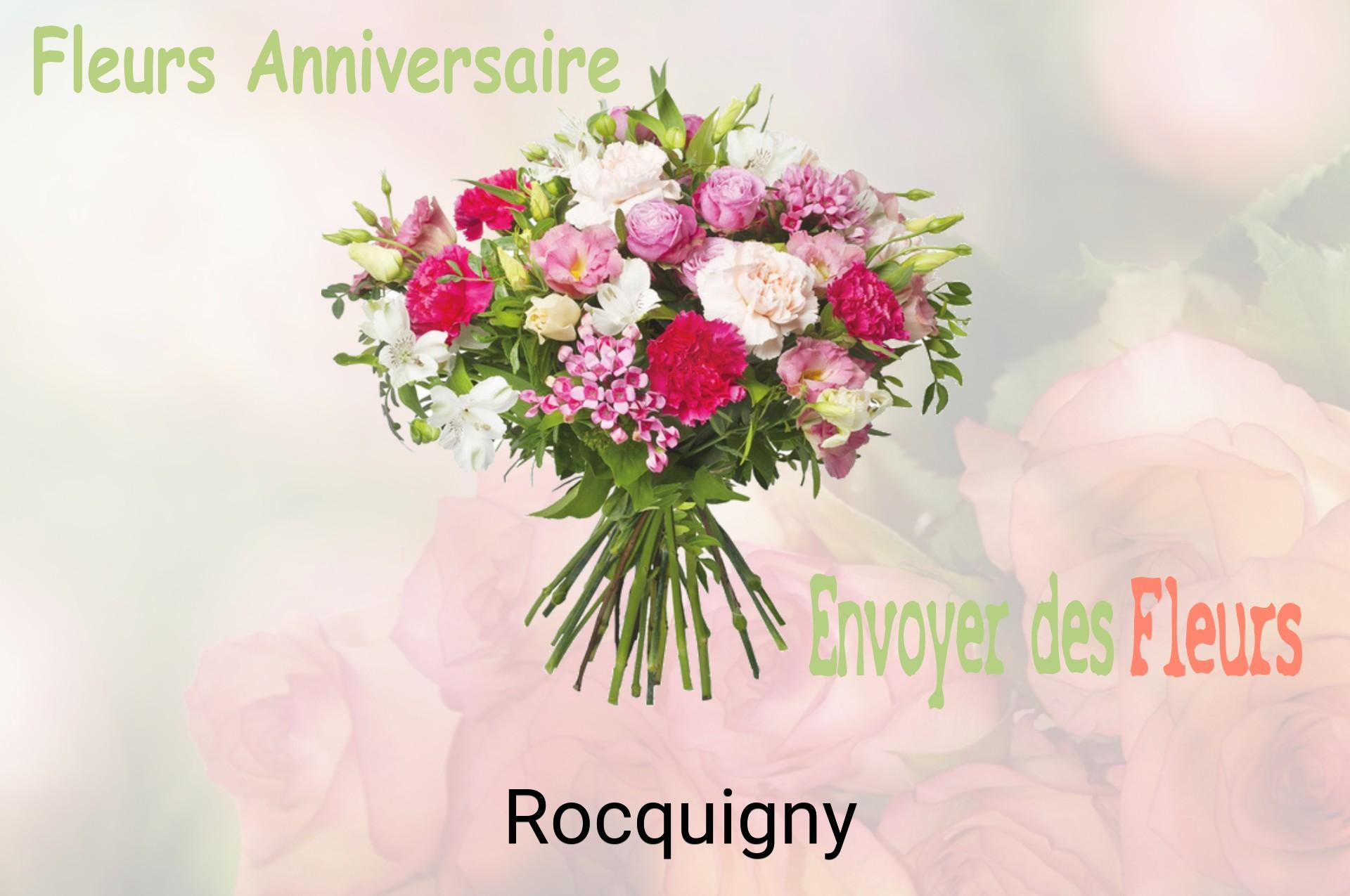Bouquet de fleurs d’anniversaire livré à Rocquigny