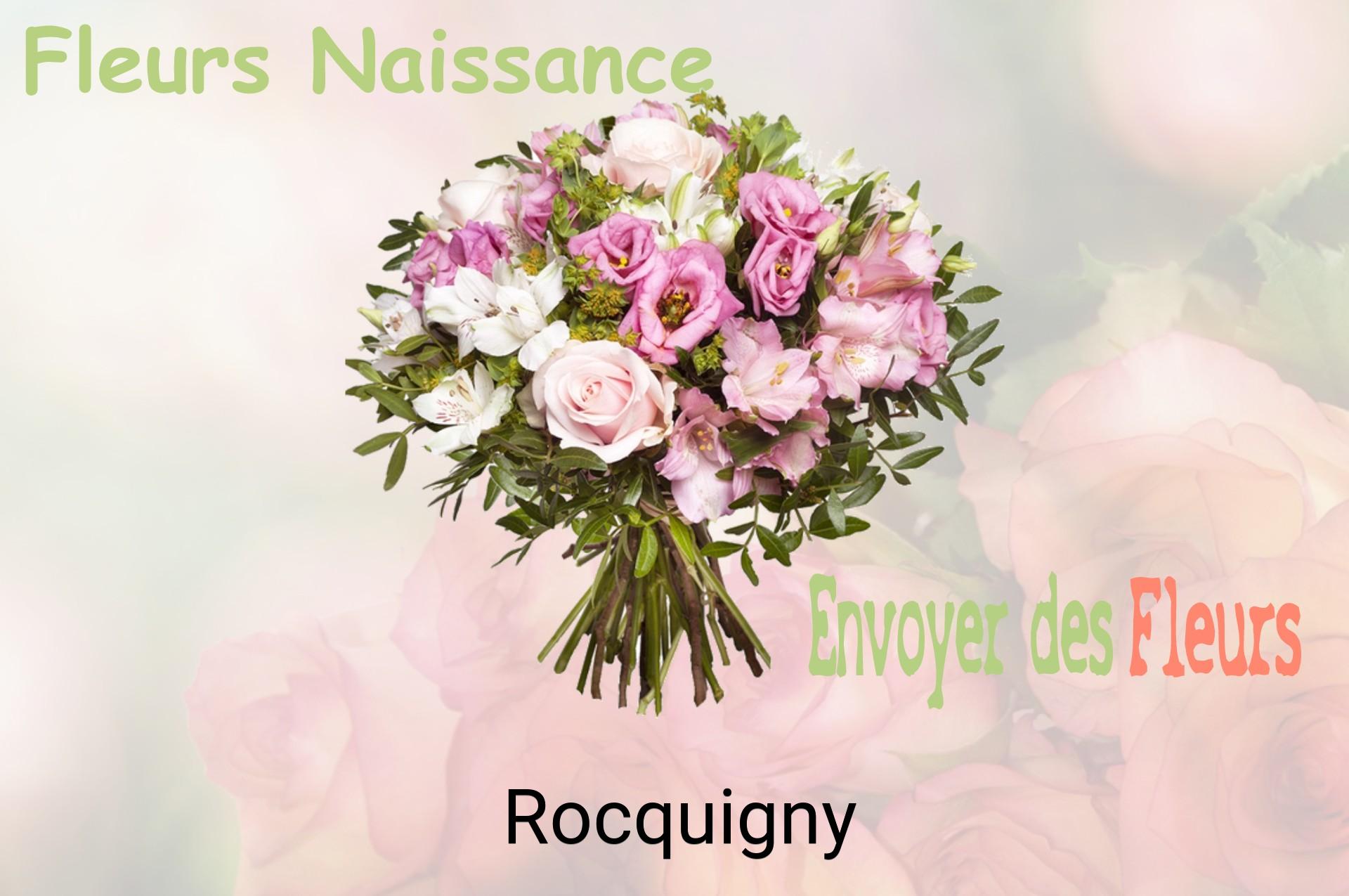 Bouquet de fleurs de naissance livré à Rocquigny